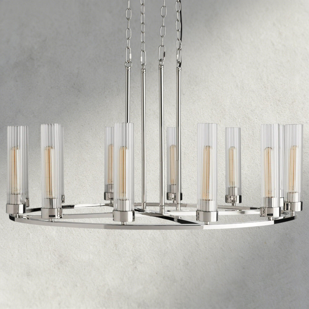 Andreas Round Chandelier 10/ 12 Light