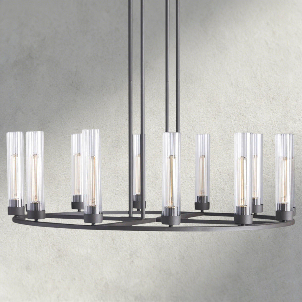 Andreas Round Chandelier 10/ 12 Light
