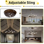 Appa Rustic Tree Branch Chandelier -  - Manorlights