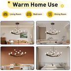 Appa Rustic Tree Branch Chandelier -  - Manorlights