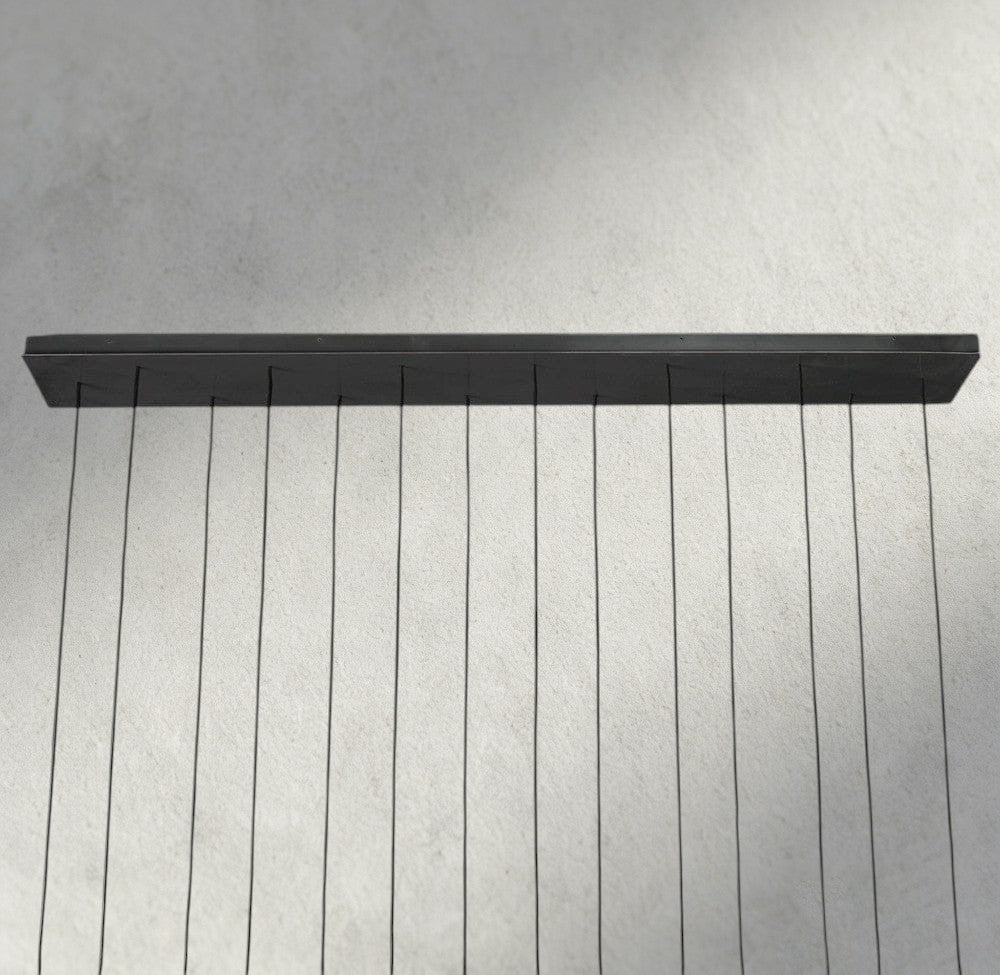 Aquitaine Linear Chandelier 72"-chandelier-Manorlights