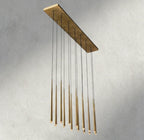 Aquitaine Linear Chandelier 72"-chandelier-Manorlights