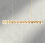 Arcachon LED Rectangular Chandelier 54", 72"-chandelier-Manorlights