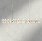 Arcachon LED Rectangular Chandelier 54", 72"-chandelier-Manorlights