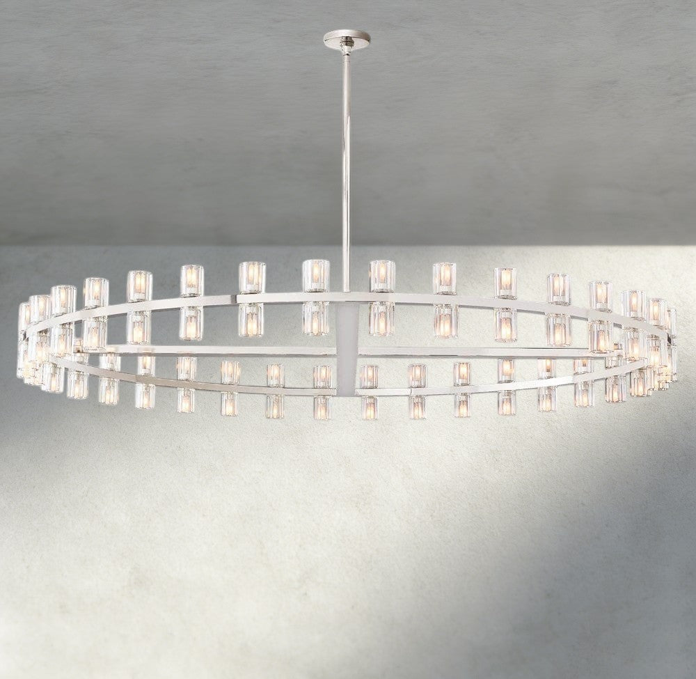Arcachon LED Round Chandelier 36", 48", 60"-chandelier-Manorlights