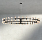 Arcachon LED Round Chandelier 36", 48", 60"-chandelier-Manorlights