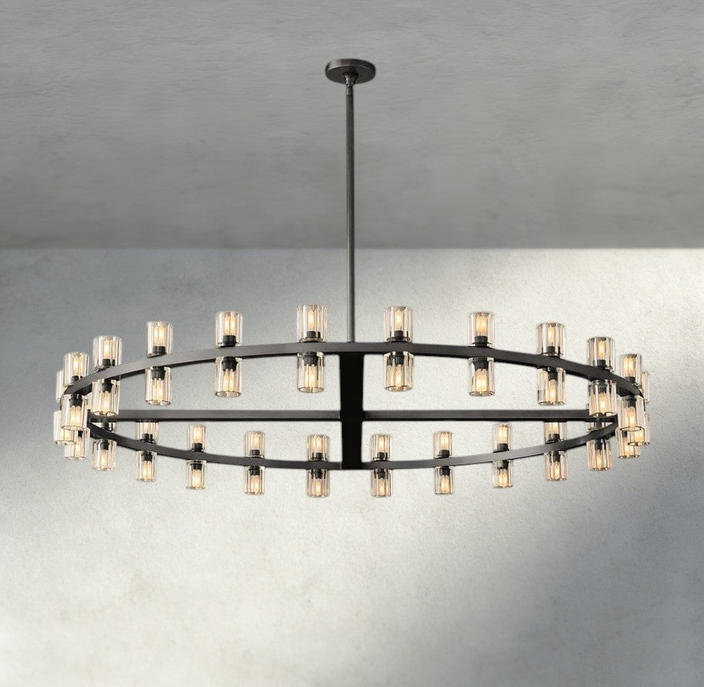 Arcachon LED Round Chandelier 36", 48", 60"-chandelier-Manorlights