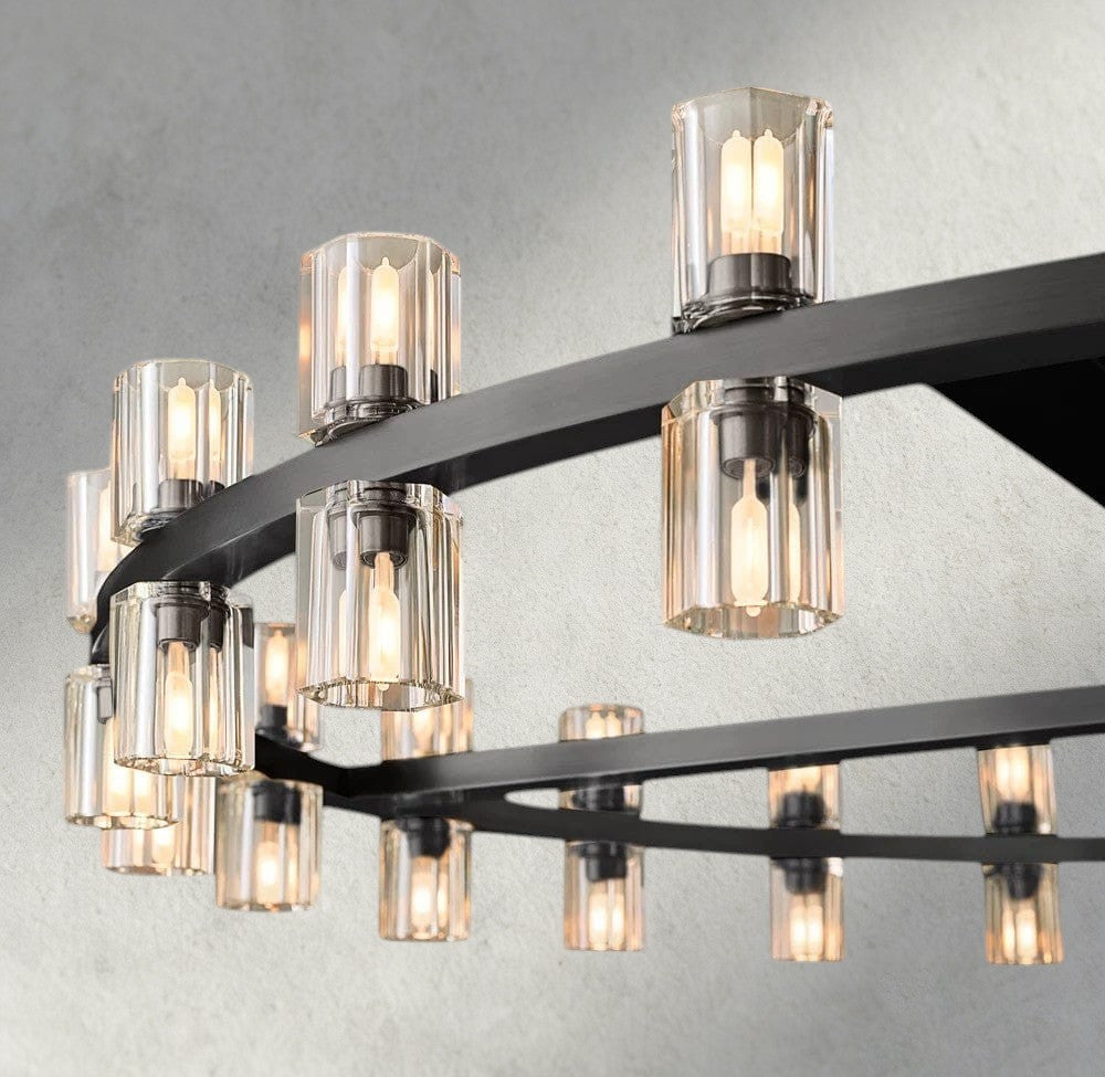Arcachon LED Round Chandelier 36", 48", 60"-chandelier-Manorlights