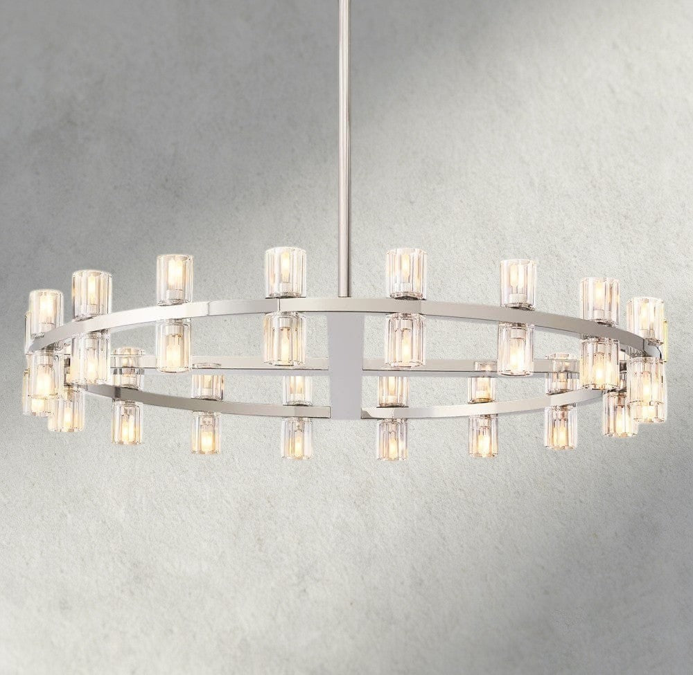 Arcachon LED Round Chandelier 36", 48", 60"-chandelier-Manorlights