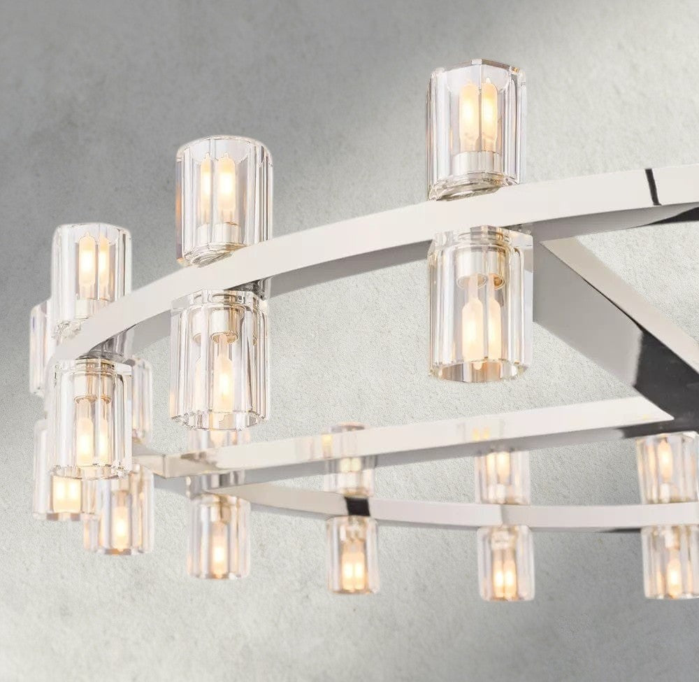 Arcachon LED Round Chandelier 36", 48", 60"-chandelier-Manorlights