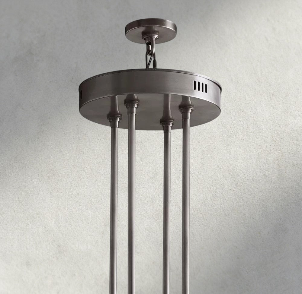 Arcachon LED Round Two-Tier Chandelier 60"-chandelier-Manorlights