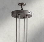 Arcachon LED Round Two-Tier Chandelier 60"-chandelier-Manorlights
