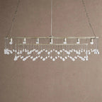 Aubrey Rectangular Chandelier 47''60'' - 60‘’BronzeBlushlighting