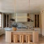 Audubon Crystal Linear Single Bar Chandelier