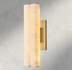 Audubon Alabaster Double Sconce-Manorlights