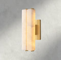 Audubon Alabaster Double Sconce-Manorlights