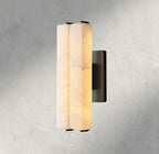 Audubon Alabaster Double Sconce-Manorlights