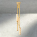 Audubon Alabaster Linear Chandelier 54"-Manorlights