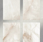 Audubon Alabaster Linear Chandelier 54"-Manorlights