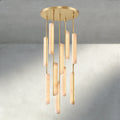 Audubon Alabaster Round Chandelier 24", 40", 56"-Manorlights