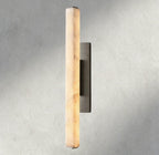 Audubon Alabaster Single Sconce-Manorlights