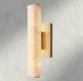 Audubon Alabaster Single Sconce-Manorlights