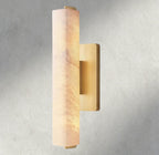 Audubon Alabaster Single Sconce-Manorlights