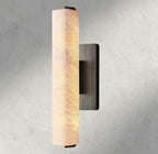 Audubon Alabaster Single Sconce-Manorlights