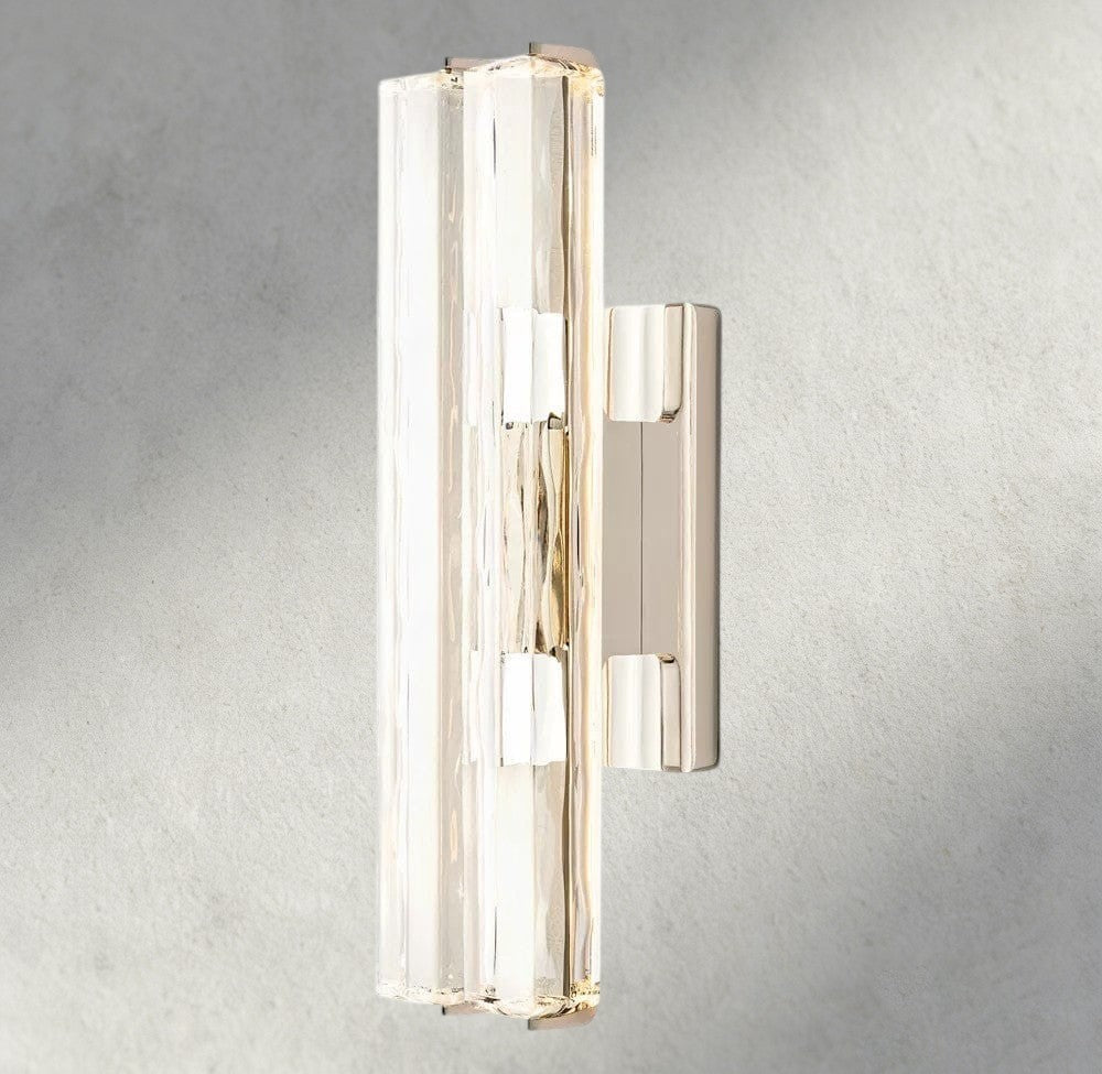 Audubon Crystal Double Sconce-Manorlights