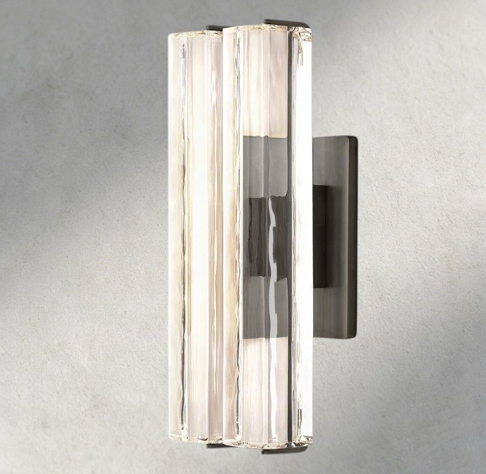 Audubon Crystal Double Sconce-Manorlights