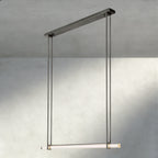Audubon Crystal Linear Single Bar Chandelier-Manorlights
