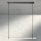Audubon Crystal Linear Single Bar Chandelier-Manorlights
