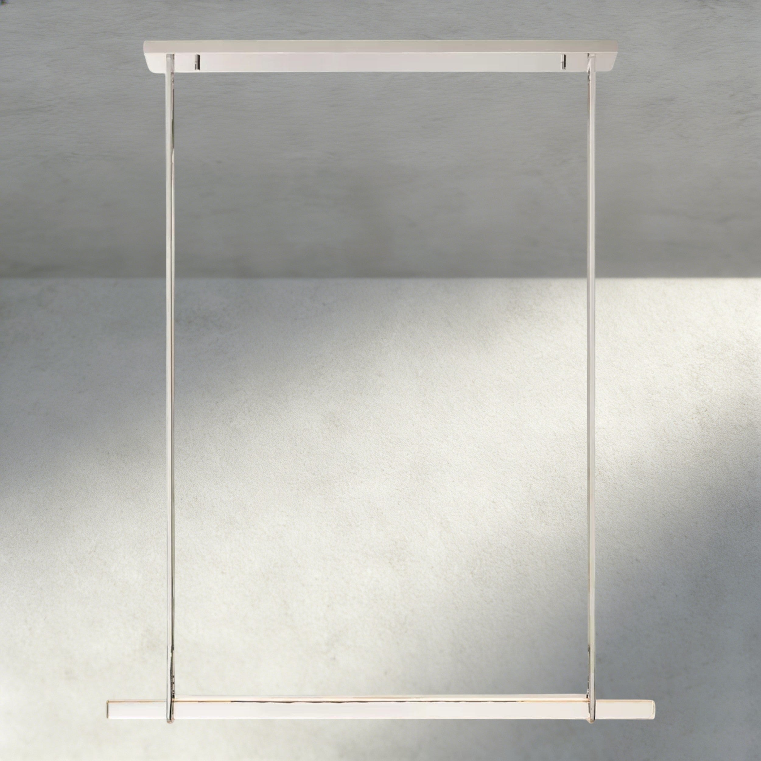 Audubon Crystal Linear Single Bar Chandelier-Manorlights