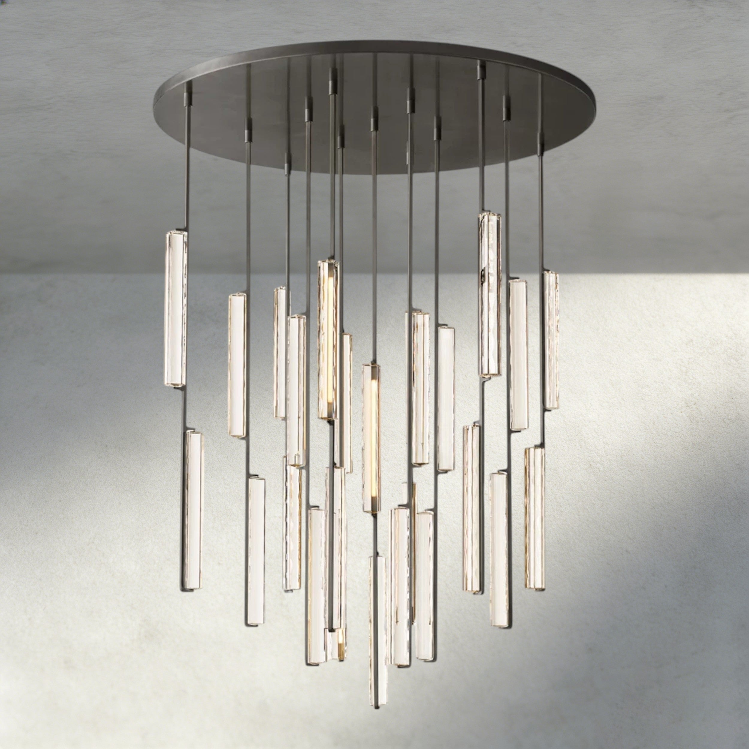 Audubon Crystal Round Chandelier 24", 40", 56"-Manorlights