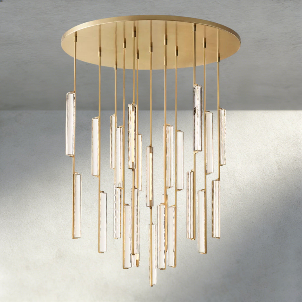 Audubon Crystal Round Chandelier 24", 40", 56"-Manorlights