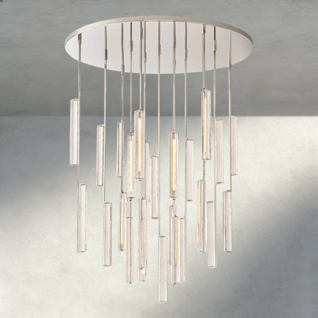 Audubon Crystal Round Chandelier 24", 40", 56"-Manorlights