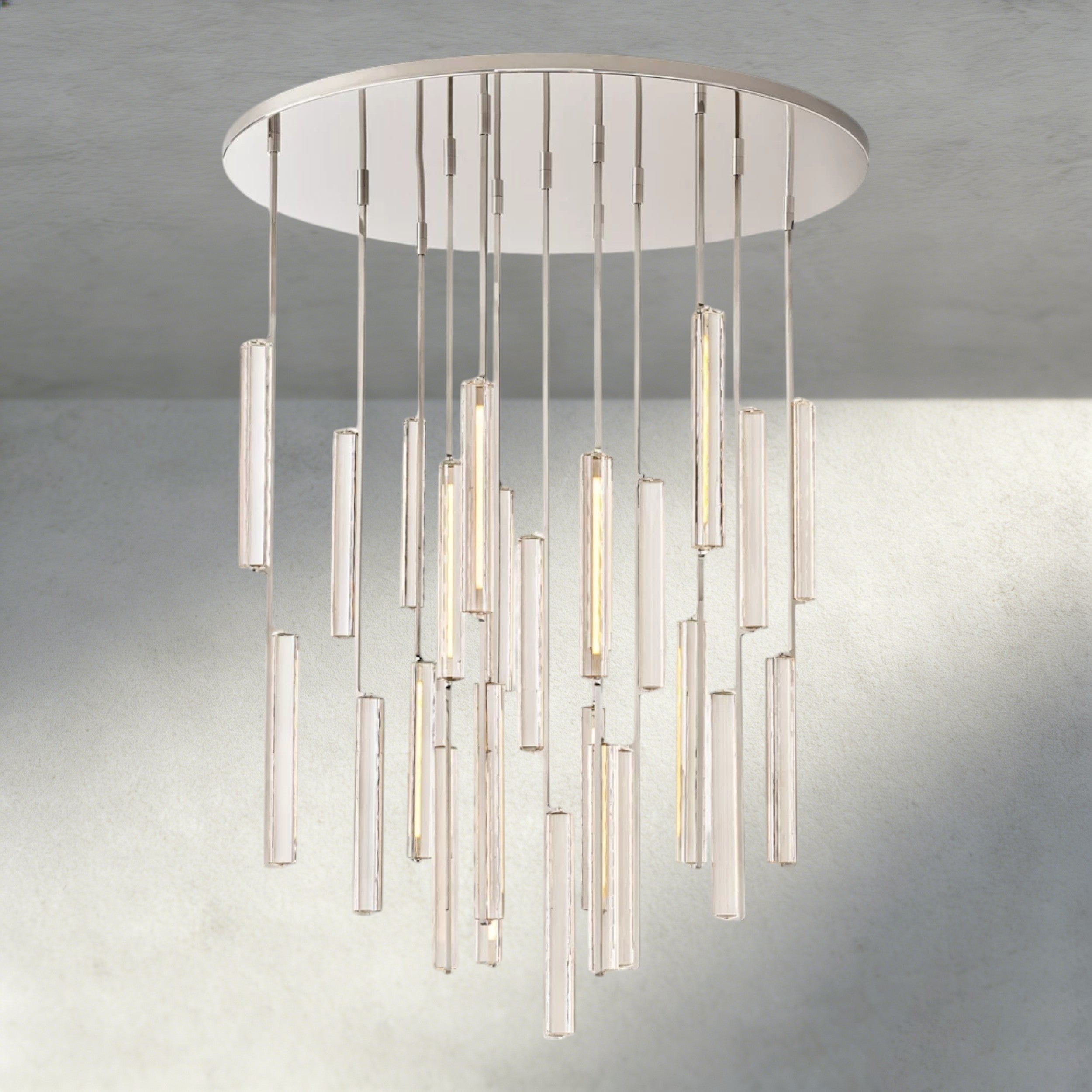 Audubon Crystal Round Chandelier 24", 40", 56"-Manorlights