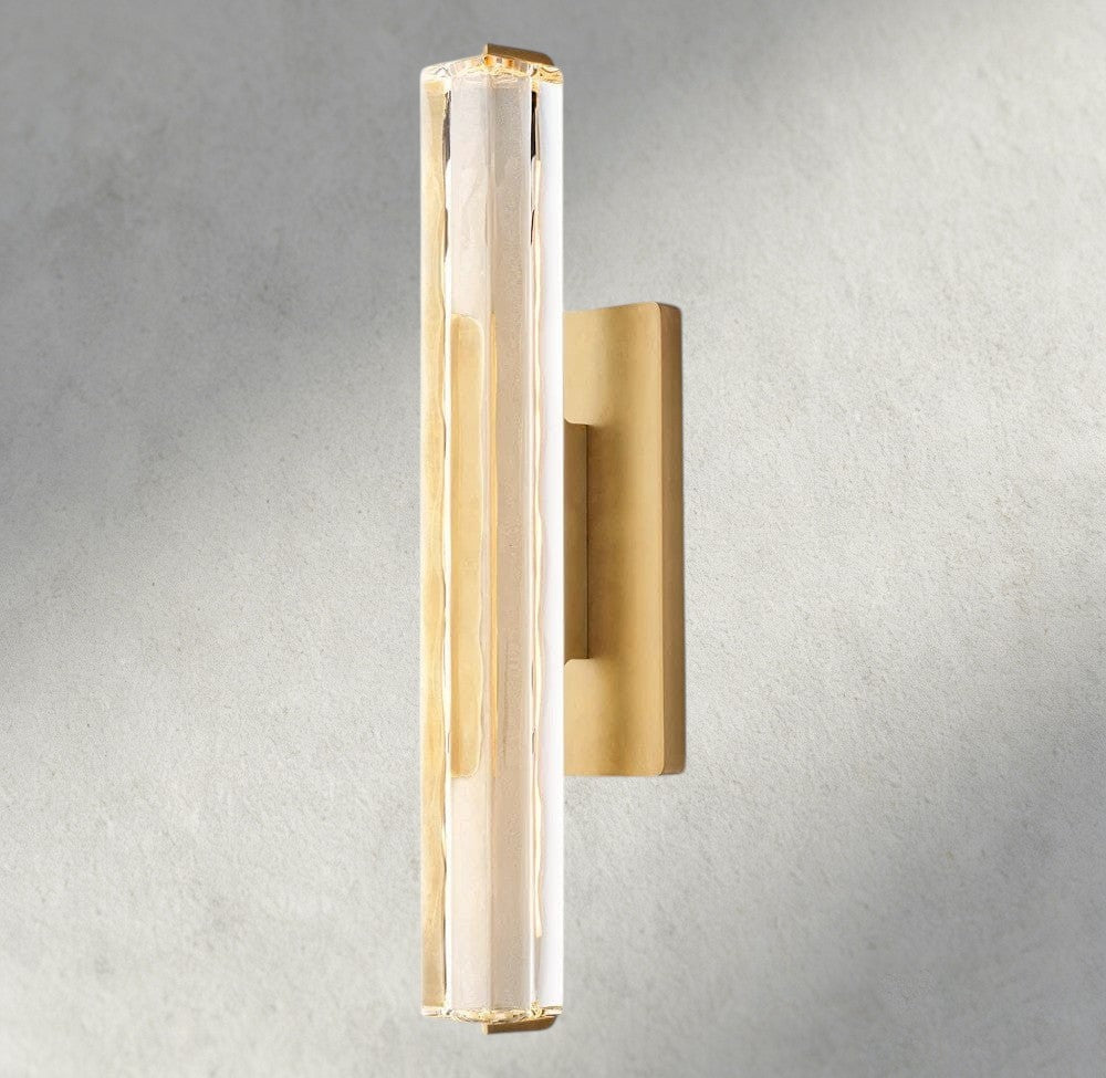 Audubon Crystal Single Sconce-Manorlights
