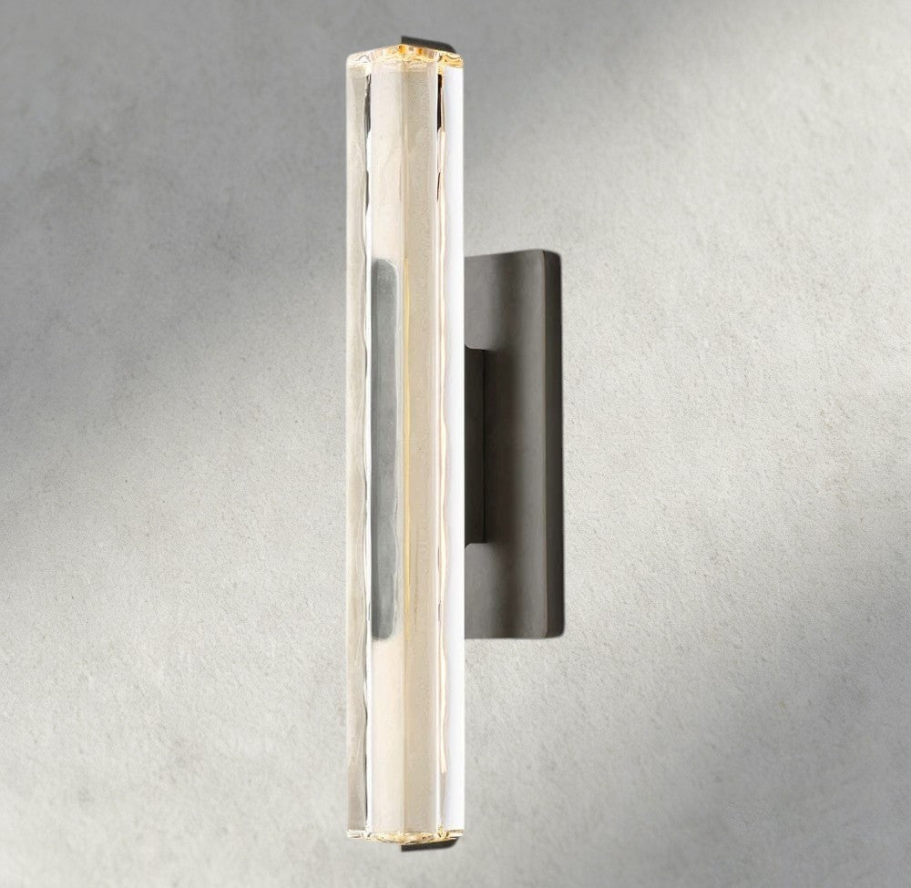 Audubon Crystal Single Sconce-Manorlights