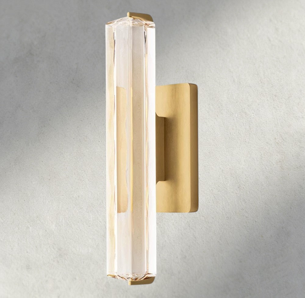 Audubon Crystal Single Sconce-Manorlights