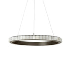 Avalon Alabaster Round Chandelier - 39.4″Dia x 59″HCopperWarm White-Manorlights