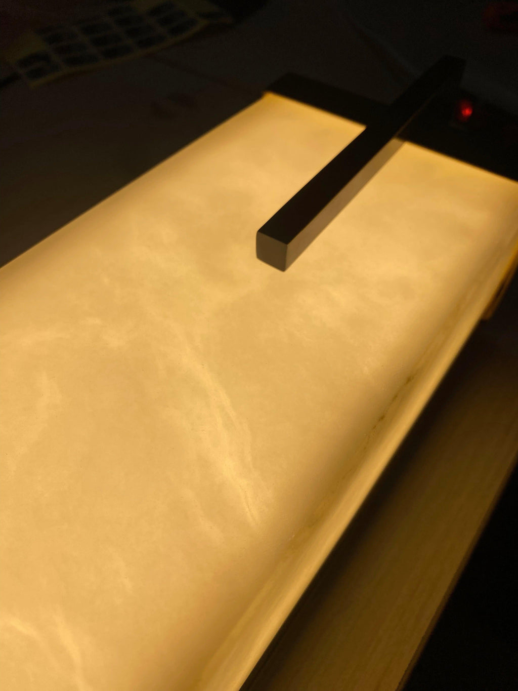 Beckett Alabaster Wall Sconce-NORMAL-Manorlights