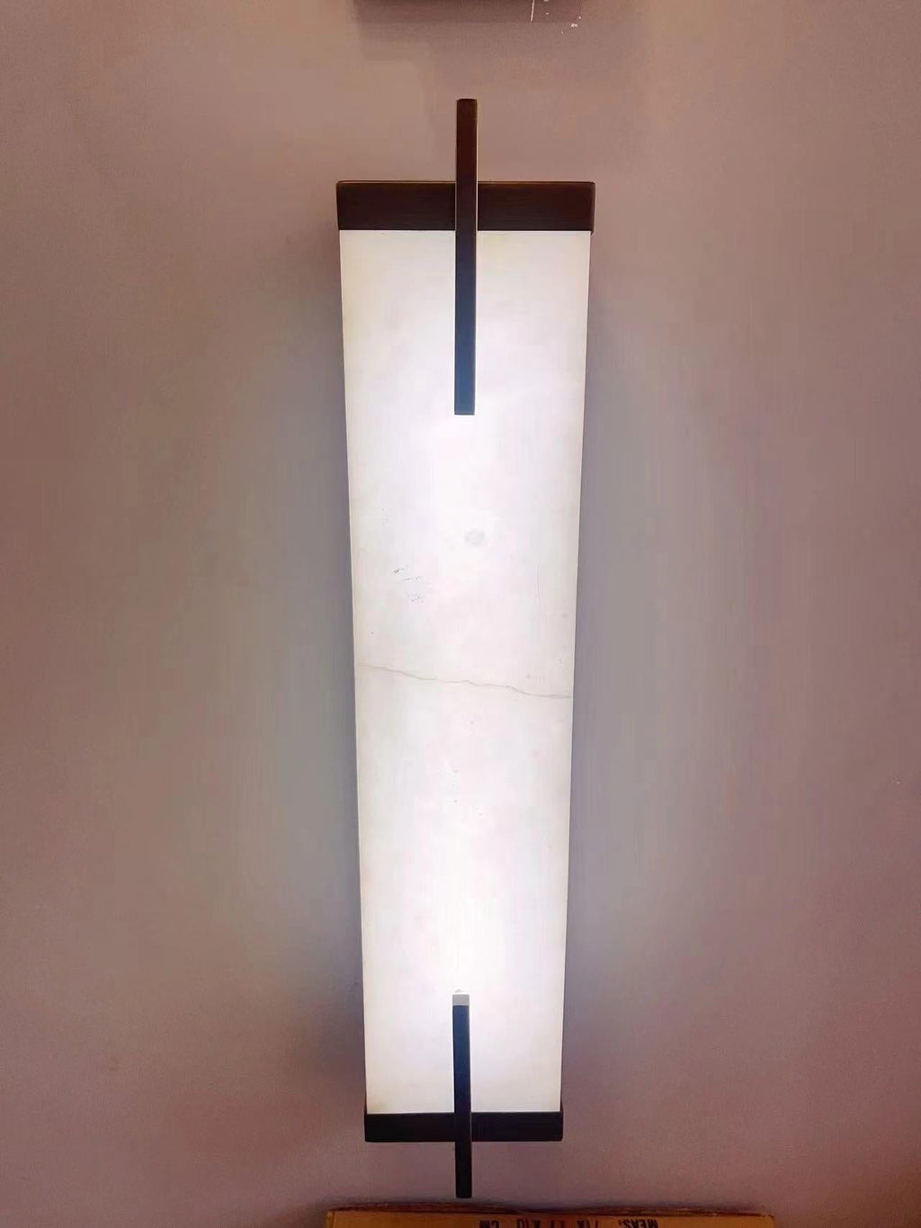 Beckett Alabaster Wall Sconce-NORMAL-Manorlights
