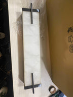 Beckett Alabaster Wall Sconce-NORMAL-Manorlights