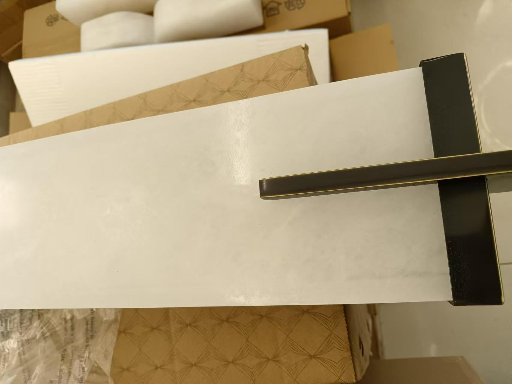 Beckett Alabaster Wall Sconce-NORMAL-Manorlights