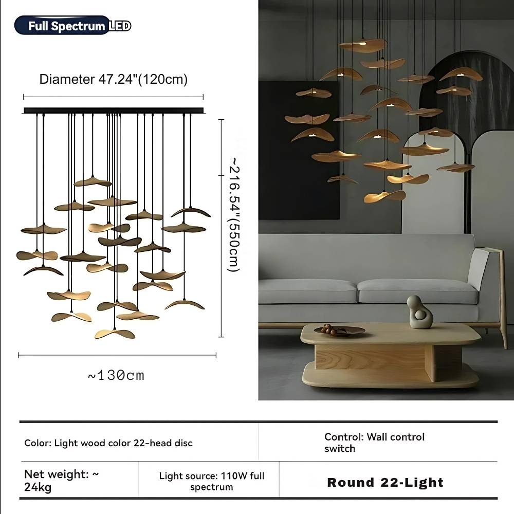 Bidi Multi Light Pendant Chandelier-Manorlights