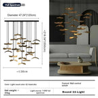 Bidi Multi Light Pendant Chandelier-Manorlights