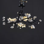 Black Branch Copper Tree Chandelier-Manorlights