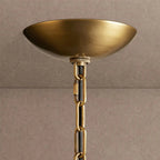 Blaire Round Chandelier - ClearBlushlighting