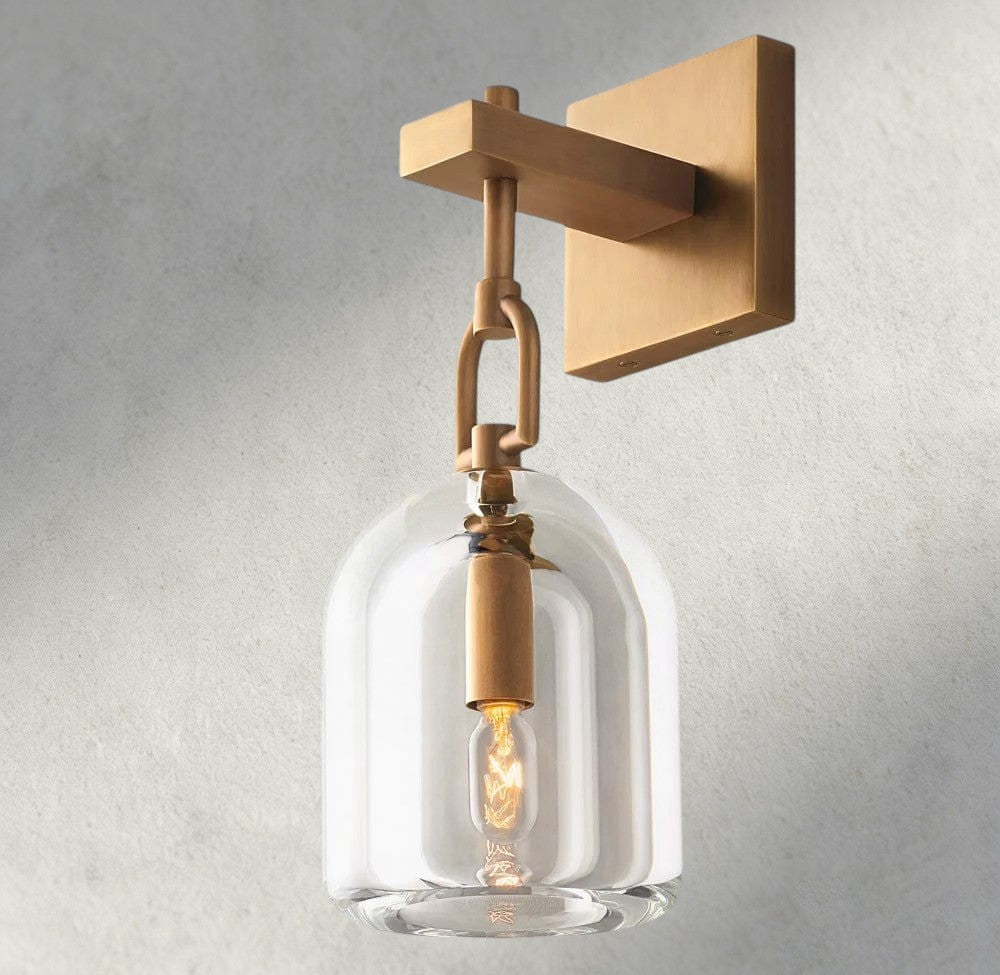 Botanist Cloche Sconce-wall sconce-Manorlights